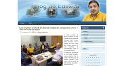 Desktop Screenshot of blogdoedilson.com.br